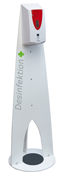 Notouch station color.X Desinfektionsstation