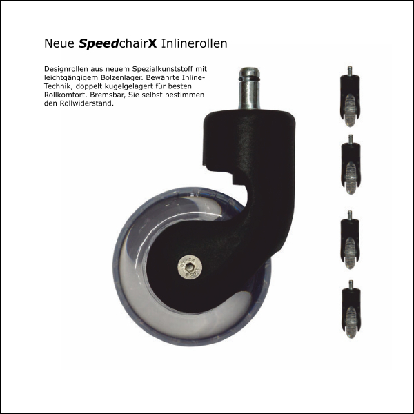 Speedchair X - Inline-Rolle - SB 11mm