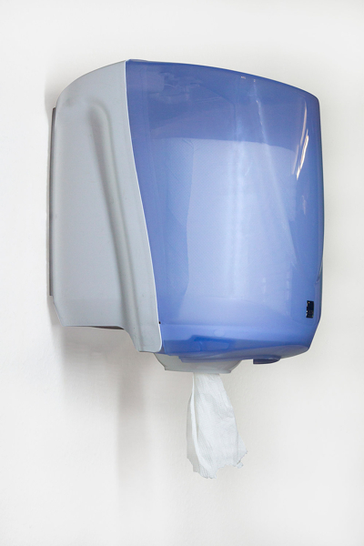 Easywipe Papierspender blau transparent