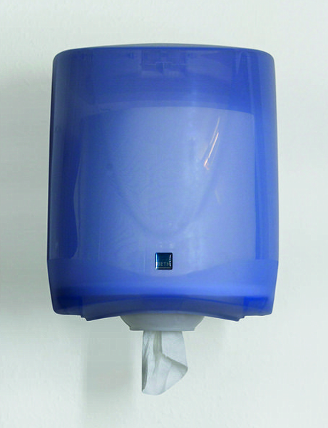 Easywipe Papierspender blau transparent